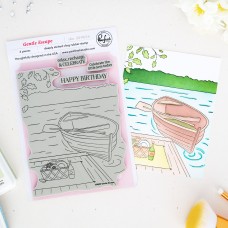 Pinkfresh Studio - Gentle Escape Cling Stamp Pinkfresh Studio - Gentle Escape Cling Stamp