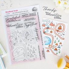 Pinkfresh Studio - Woodland Trails Stamp Pinkfresh Studio - Woodland Trails Stamp