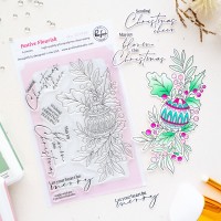 Pinkfresh Studio - Festive Flourish Stamp