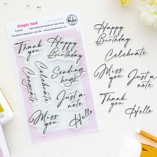 Pinkfresh Studio - Simply Said Stamp