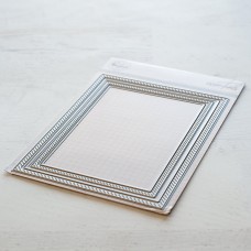 Pinkfresh Studio - Essentials: Diagonal Stitched Rectangles die set