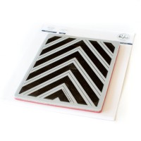 Pinkfresh Studio - Pop Out: Nested Chevron Cling Stamp Set