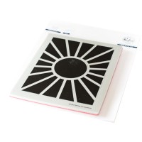 Pinkfresh Studio - Pop Out: Sunburst Cling Stamp Set