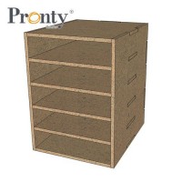 Pronty - MDF Storage System - Half Box Drawer