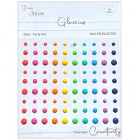 Pure and Simple - Glossies - Dots - Party Mix