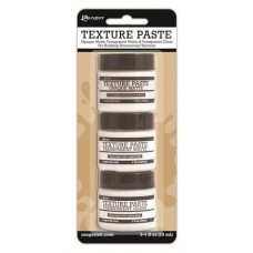 Ranger - Texture Paste Sampler (3x1oz) - Opaque Matte/Transparant Matte/Transparant Gloss