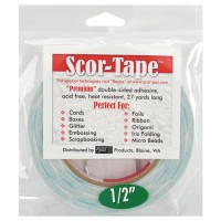 Scor-tape Double-sided Adhesive Tape - 1/2 inch