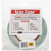 Scor-tape Double-sided Adhesive Tape - 3/8 inch