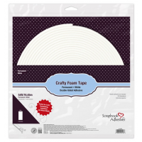 Scrapbook Adhesives - Crafty Foam Tape White (16.45 m)