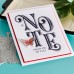 Spellbinders - A Note from Me to You Press Plate
