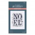 Spellbinders - Festive Noel Press Plate Spellbinders - Festive Noel Press Plate