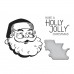 Spellbinders - Holly Jolly Santa Press Plate and Die Set
