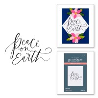 Spellbinders - Peace on Earth Press Plate