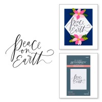 Spellbinders - Peace on Earth Press Plate
