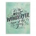 Spellbinders - Most Wonderful Time Press Plate