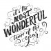 Spellbinders - Most Wonderful Time Press Plate