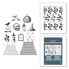 Spellbinders - Halloween Icons Press Plate and Die Set
