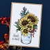 Spellbinders - Sunflower Bouquet Press Plate and Die Set