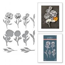 Spellbinders - Flower Stems Press Plate and Die Set