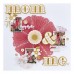 Spellbinders - Friends Sentiments Press Plate and Die Set