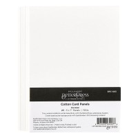 Spellbinders - Porcelain BetterPress A7 Cotton Card Panels - 25 Pack