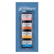 Spellbinders - Desert Sunset BetterPress Ink Mini Set - 4 Pack