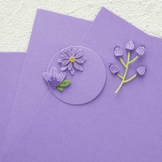 Spellbinders - Lilac Blossom Color Essential Cardstock 8.5 x 11” - 10 Pack