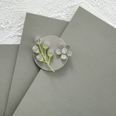 Spellbinders - Lunar Gray Color Essential Cardstock 8.5 x 11” - 10 Pack