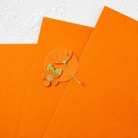 Spellbinders - Tangerine Essentials Color Cardstock 8.5" x 11" - 10 Pack