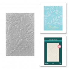 Spellbinders - Holly and Foliage 3D Embossing Folder