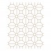 Spellbinders - Geometric Flower Background Glimmer Hot Foil Plate