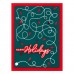 Spellbinders - A Merry Little Christmas Sentiments Glimmer Hot Foil Plate and Die Set