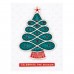 Spellbinders - Stitched Christmas Tree Etched Dies