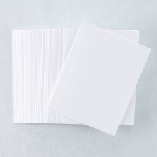 Spellbinders - A2 White Card Bases - Top Fold - 25 pack