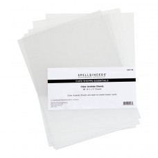Spellbinders - Clear Acetate Sheets 10 pack
