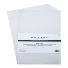 Spellbinders - Vellum Sheets 25 pack