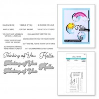 Spellbinders - I've Got You Covered Clear Stamp and Die Set