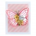 Spellbinders - Butterfly Sentiments Clear Stamp Set