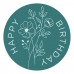 Spellbinders - Wildflower Happy Birthday Wax Seal Stamp