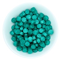Spellbinders - Teal Wax Beads Spellbinders - Teal Wax Beads