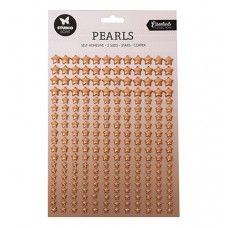 Studio Light - Adhesive Pearls - Copper Stars