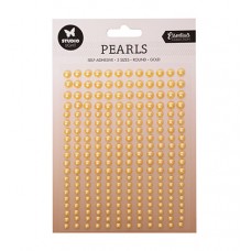 Studio Light - Adhesive Pearls - Gold Pearls