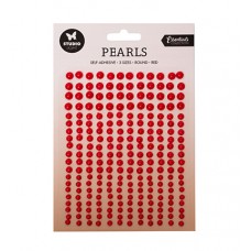 Studio Light - Adhesive Pearls - Dark Red Pearls
