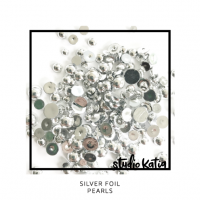 Studio Katia - Silver Foil Pearls