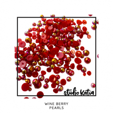 Studio Katia - Wine Berry Pearls