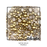 Studio Katia - Satin Gold Pearls