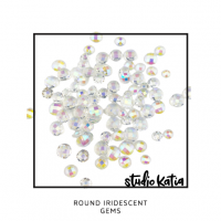 Studio Katia - Round Iridescent Gems