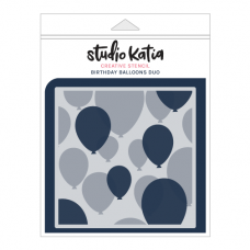 Studio Katia - Birthday Balloons Duo Stencils