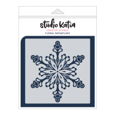 Studio Katia - Floral Snowflake Stencil