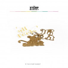 The Stamp Market - All The Feels Foil Plate and Die